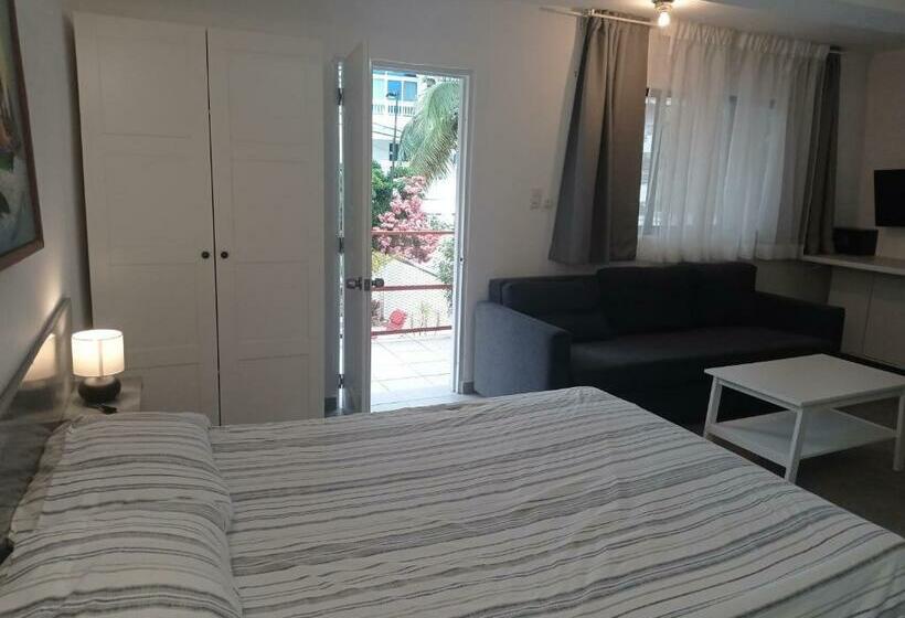 带2个双人床的标准工作室, Casa Coco