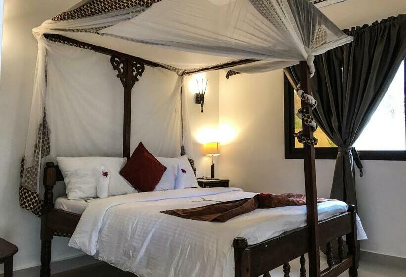 Номер Deluxe Вид на Море Боковой, Jambiani White Sands Bungalows