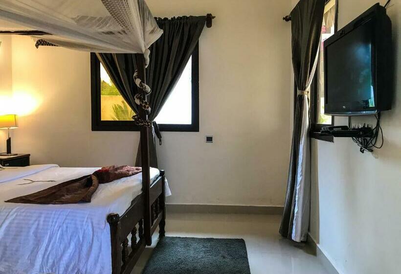 Номер Deluxe Вид на Море Боковой, Jambiani White Sands Bungalows