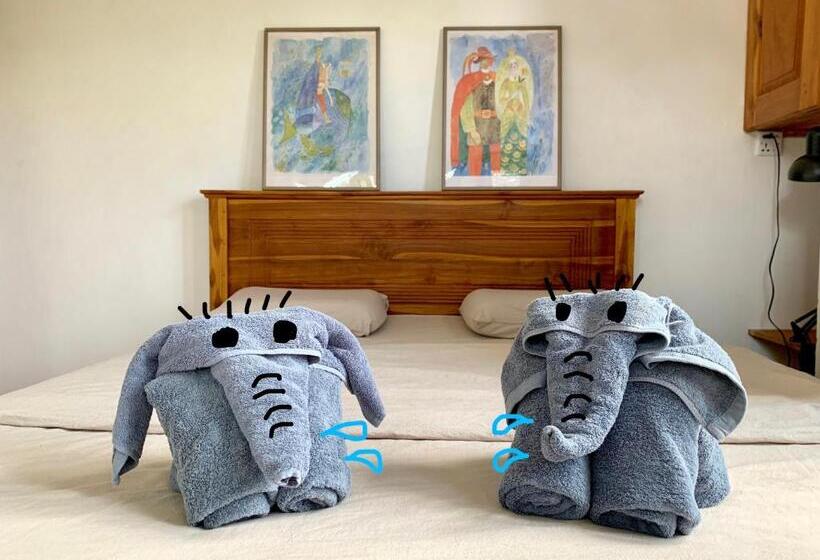 Cameră Standard cu Baie Comună, 中国蒲公英民宿山景别墅与中餐dandelion Guest House Villa With Mount View