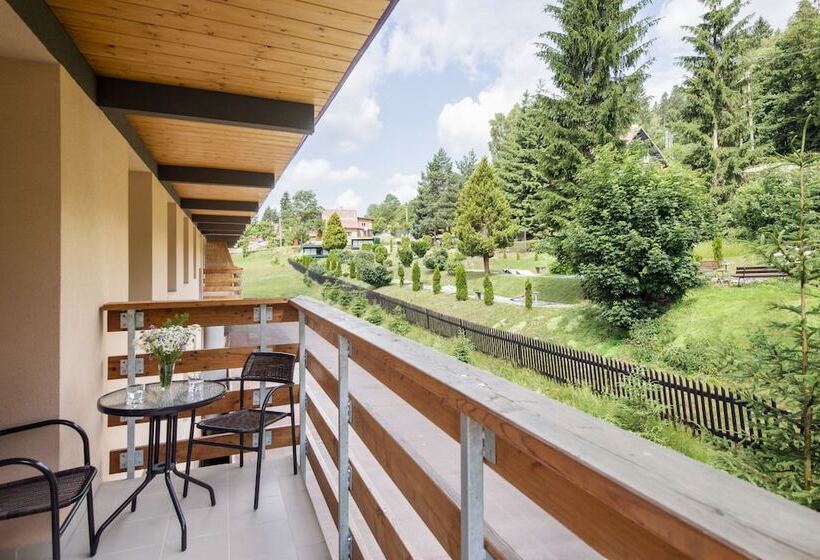 Comfort room with balcony, Bon