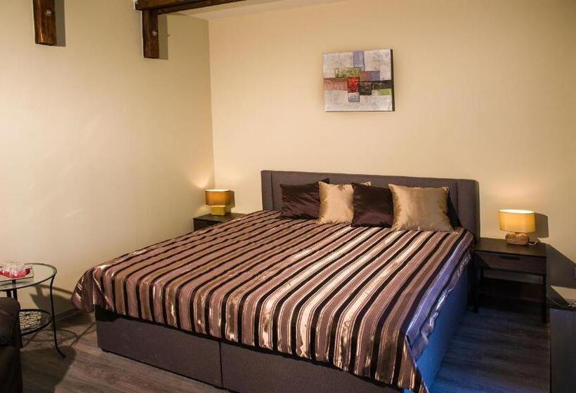 اتاق استاندارد با تخت بزرگ, Dům U Pikové Desítky