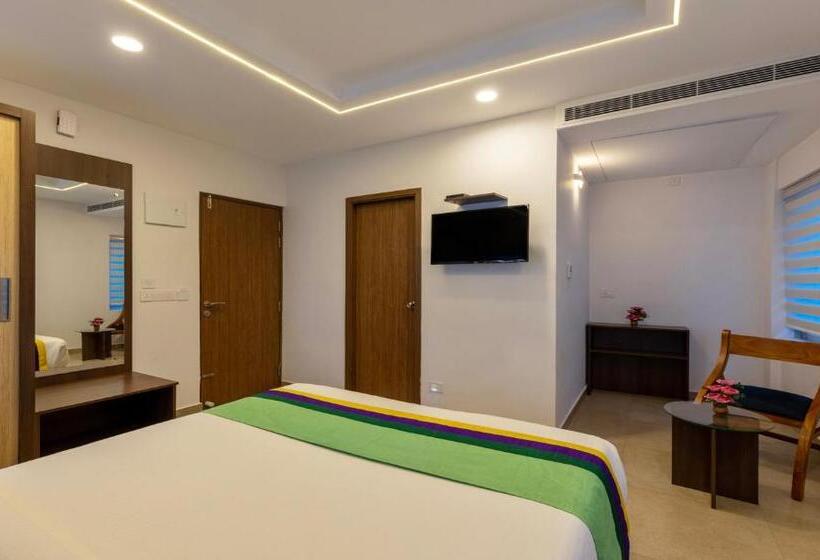 标准间, Treebo Vsaffron Regency,punnamada Lake