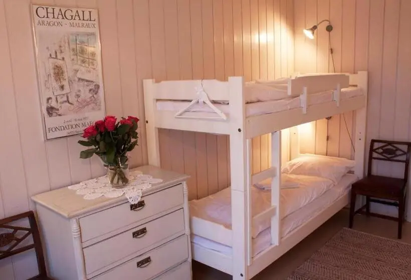 4-Bett-Standardzimmer Geteiltes Bad, Tønsberg Vandrerhjem