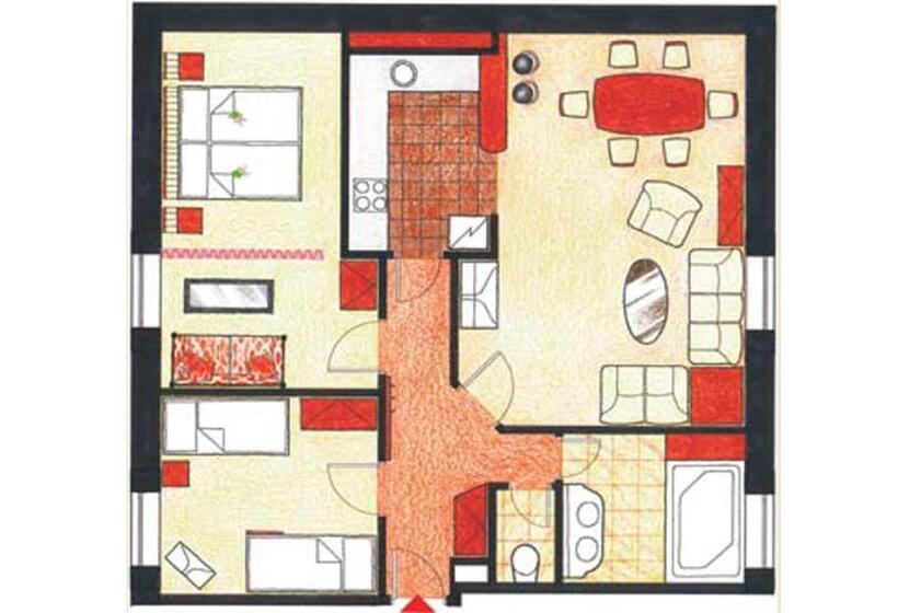 Апартаменты Deluxe 1 Спальня, Pension Konopiste