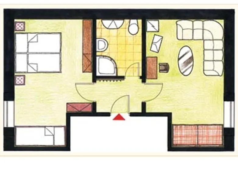 スイート, Pension Konopiste
