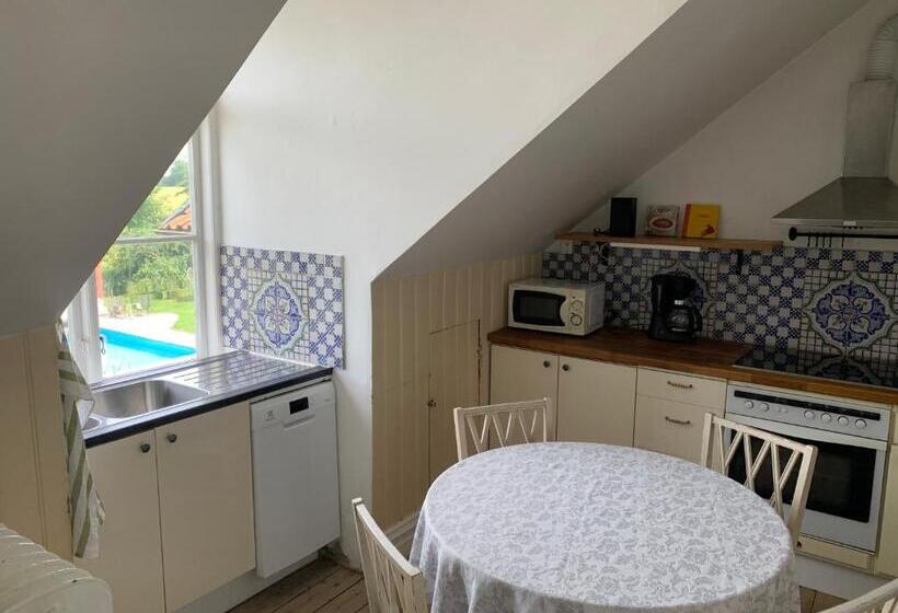 شقة غرفة واحدة مطلة على حمام السباحة, Vingårdens Bed & Breakfast