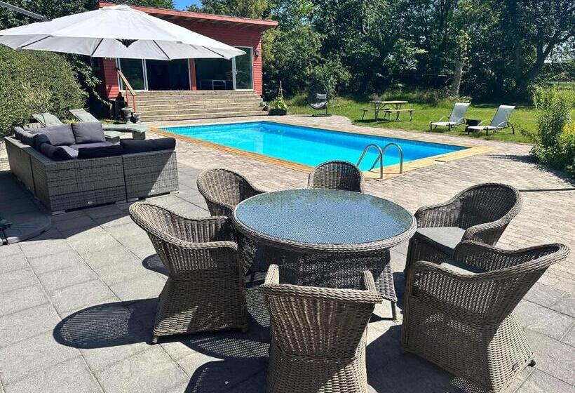 شقة غرفة واحدة مطلة على حمام السباحة, Vingårdens Bed & Breakfast