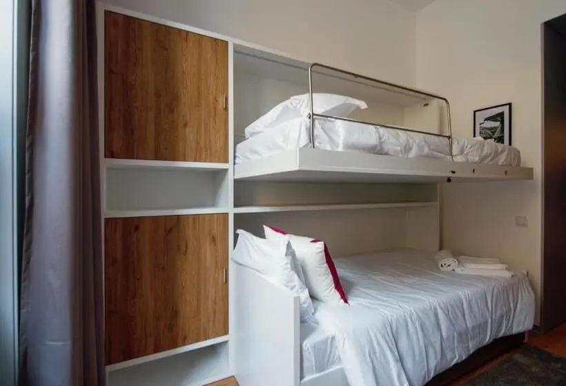 スタンダード4人部屋, Hi Braga Pousada De Juventude