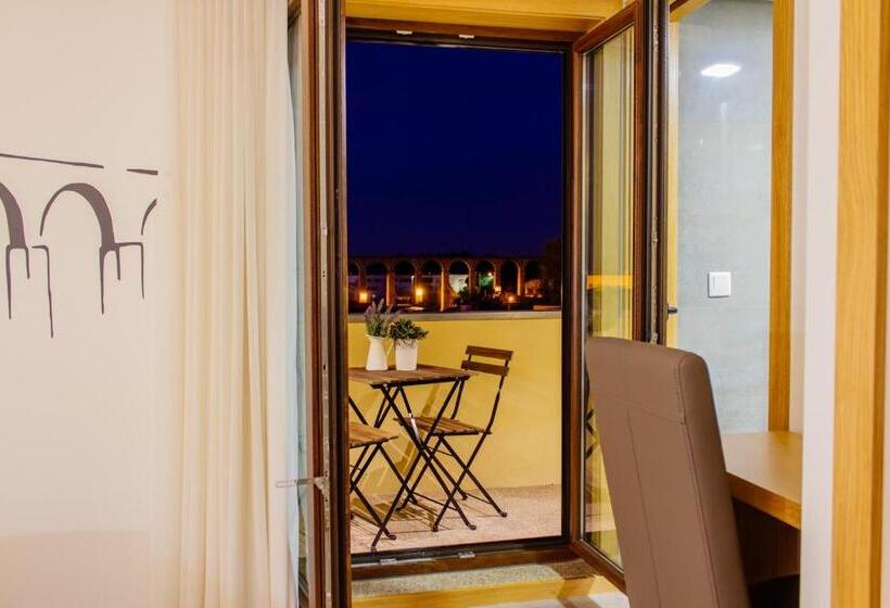 带阳台的豪华间, Venceslau Wine Boutique Hostel