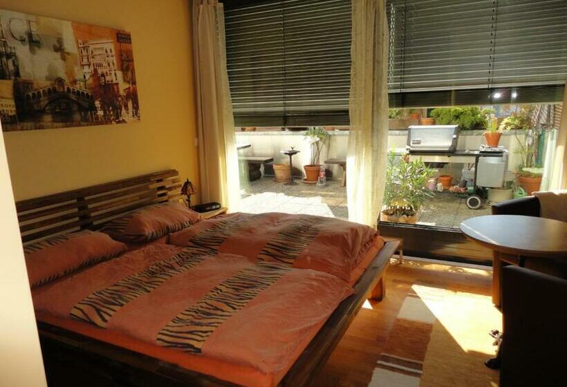 חדר סטנדרט חדר אמבטיה משותף, B & B Auf Dem Wolf, St. Jakob