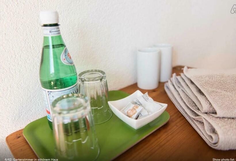 חדר סטנדרד יחיד חדר אמבטיה משותף, Au Jardin