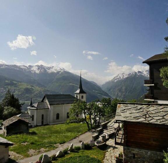 חדר סטנדרט יחיד עם מרפסת, Alpenblick