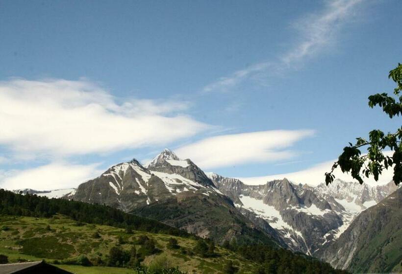 חדר סטנדרט יחיד עם מרפסת, Alpenblick