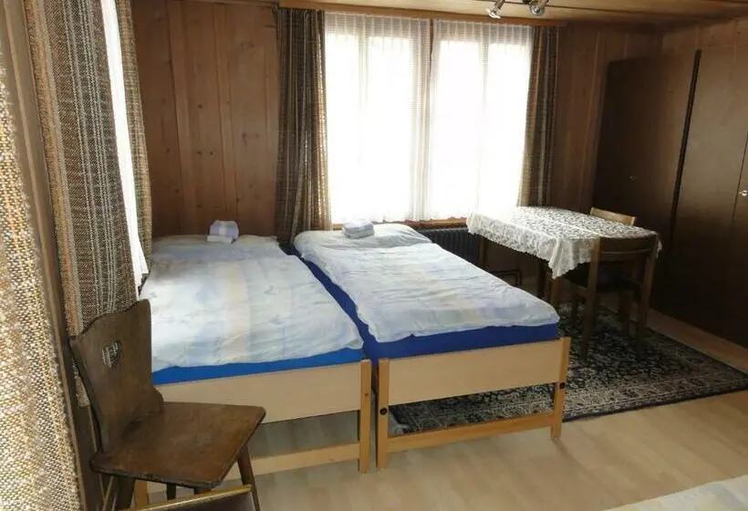 Standard-huone Jaettu Kylpyhuone, Restaurant Stechelberg Bed & Breakfast