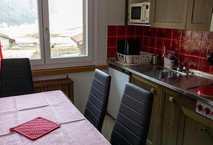 침실 1개 아파트, Restaurant Stechelberg Bed & Breakfast