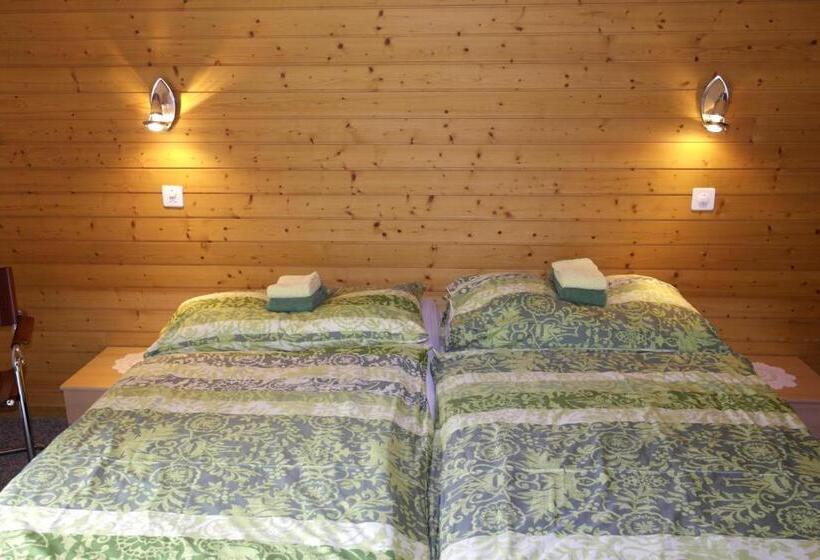 패밀리 룸 공용 욕실, Restaurant Stechelberg Bed & Breakfast