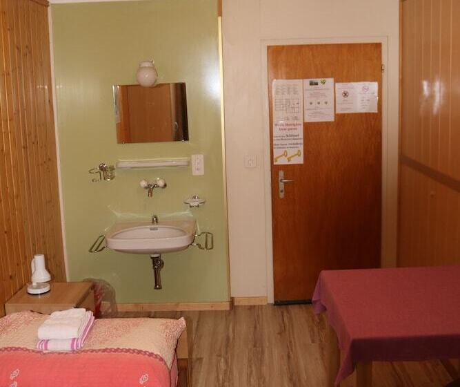 스탠다드 싱글 룸 공동욕실, Restaurant Stechelberg Bed & Breakfast