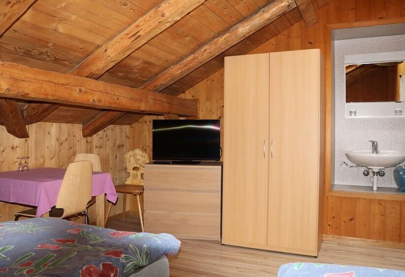 스탠다드 룸 공동 욕실, Restaurant Stechelberg Bed & Breakfast