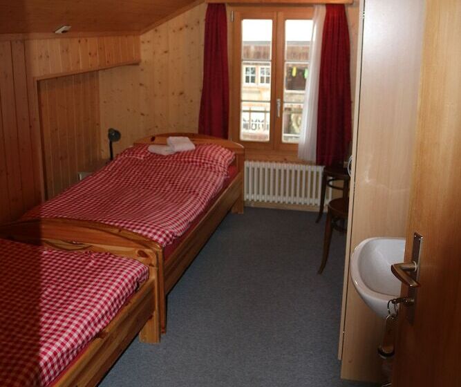 스탠다드 룸 공동 욕실, Restaurant Stechelberg Bed & Breakfast