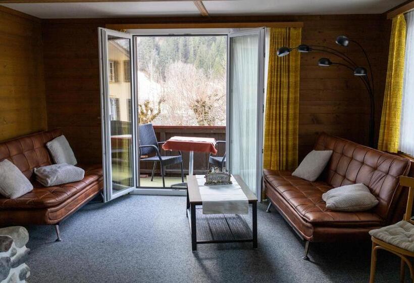 침실 1개 아파트, Restaurant Stechelberg Bed & Breakfast