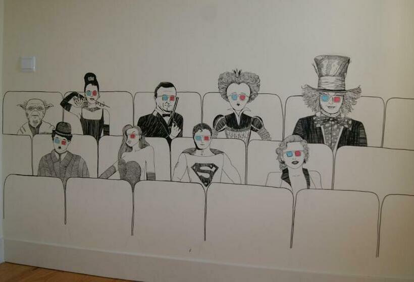 اتاق استاندارد سه تخته با سرویس بهداشتی مشترک, Santiago 31 Hostel