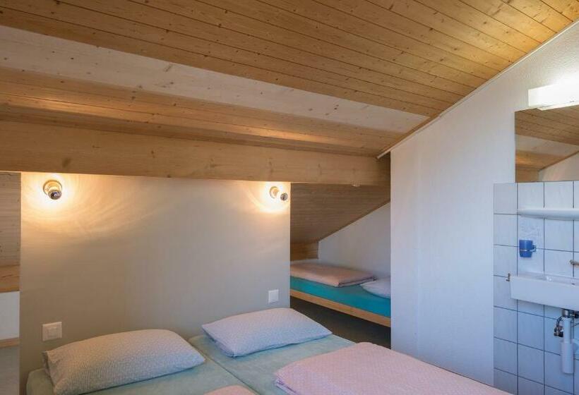 스탠다드 4인용 룸 공용 욕실, Stein Am Rhein Youth Hostel