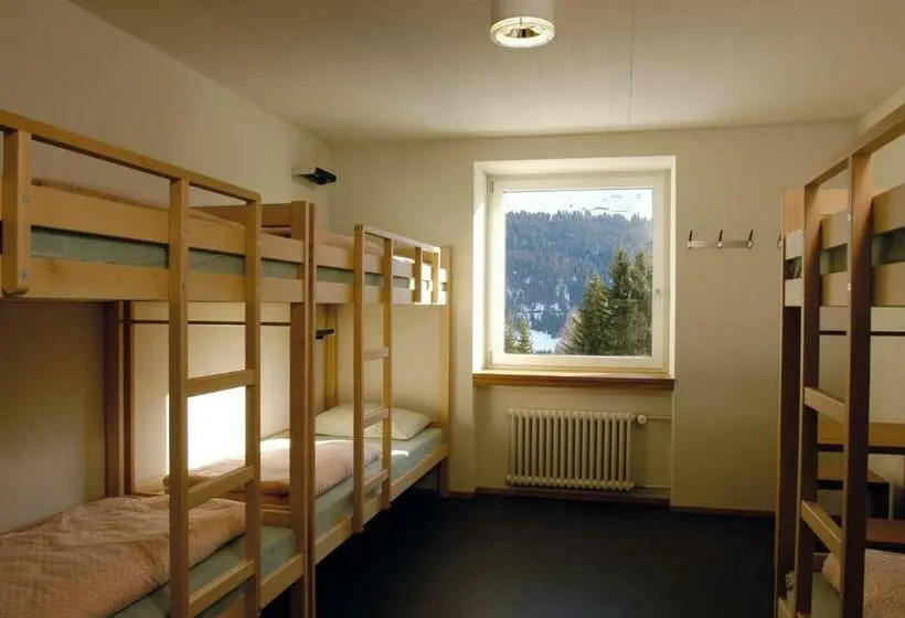 Standard-huone Jaettu Kylpyhuone, Valbellalenzerheide Youth Hostel