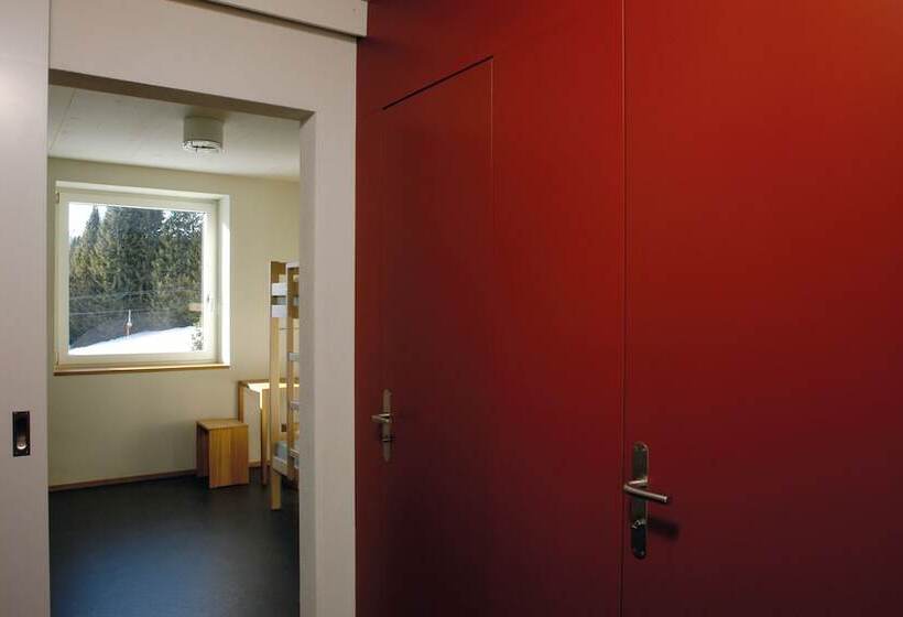 اتاق استاندارد چهارنفره با سرویس بهداشتی مشترک, Valbellalenzerheide Youth Hostel