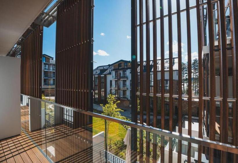 Suite with lake view, Molo Lipno Residence