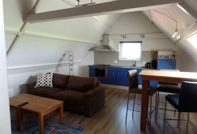 1ベッドルームアパートメント, B&b En Vakantiehuisje Ursula