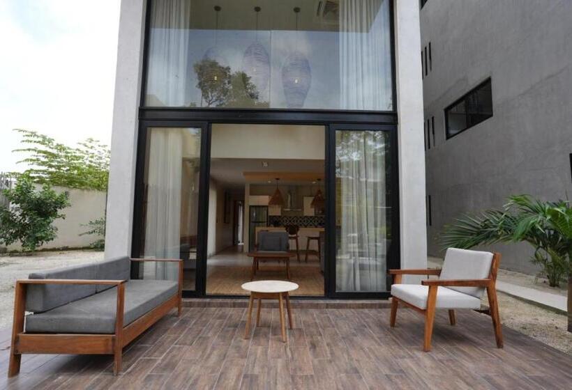 آپارتمان 1 خوابه با تراس, Nook Tulum Luxury Condohotel By Marea
