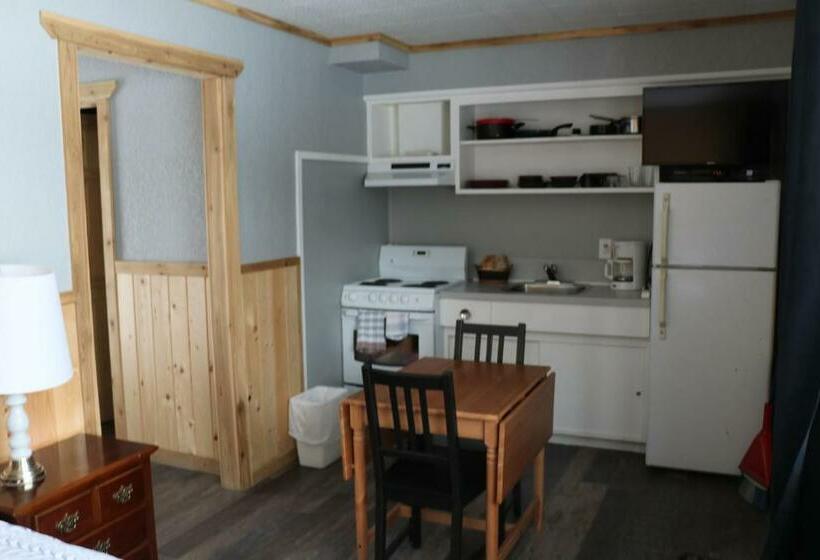 标准间带湖景, Jasper Way Inn Resort & Campground