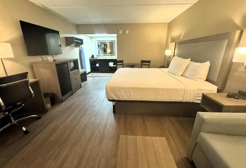 اتاق استاندارد با تخت بزرگ, Baymont By Wyndham Corpus Christi Airport