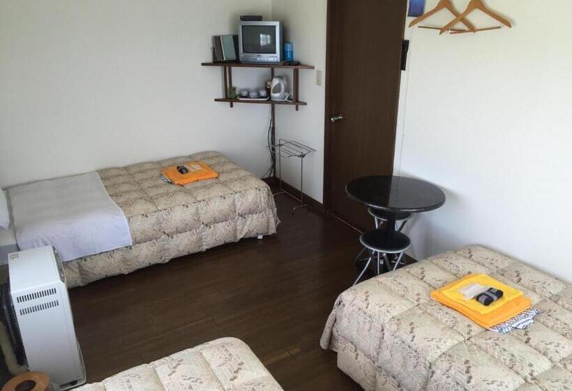 חדר סטנדרט לשלושה עם חדר אמבטיה משוף, Pension Arumeria