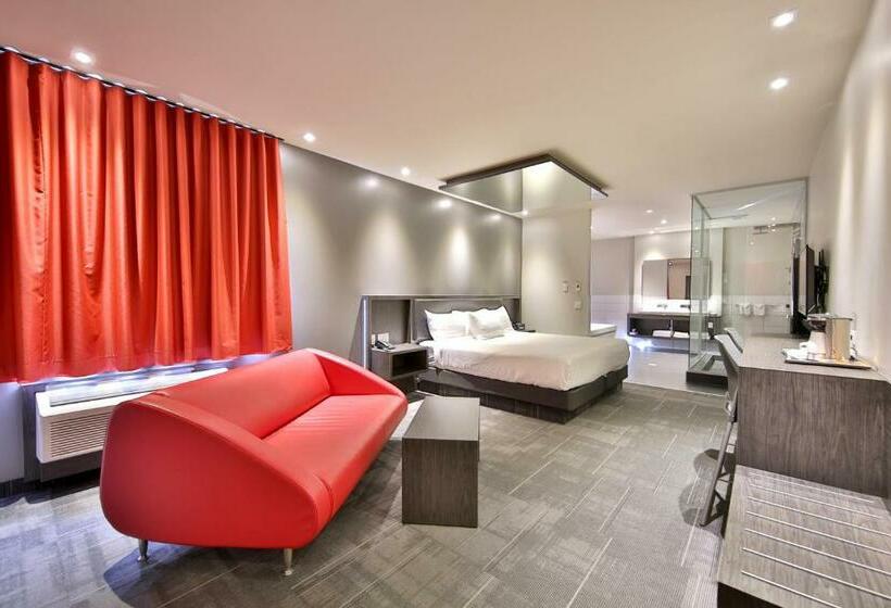 带大床的套房, O Laval