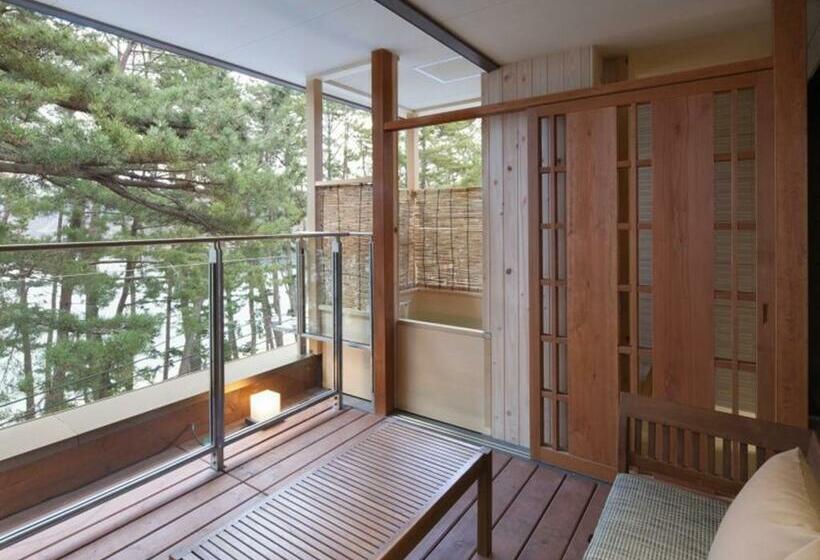 스탠다드 룸 바다 전망, Hamabeno Ryouriyado Houraikan