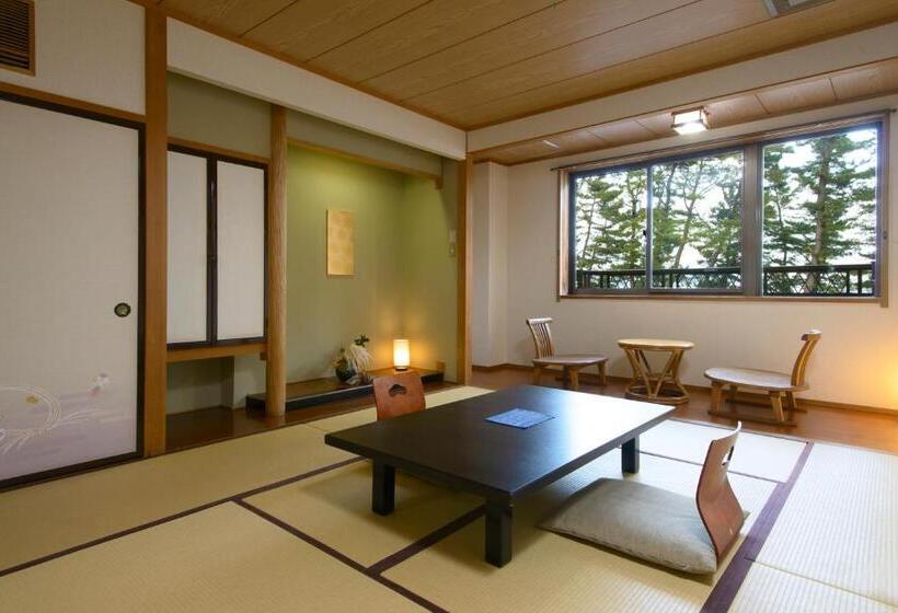 스탠다드 룸 바다 전망, Hamabeno Ryouriyado Houraikan