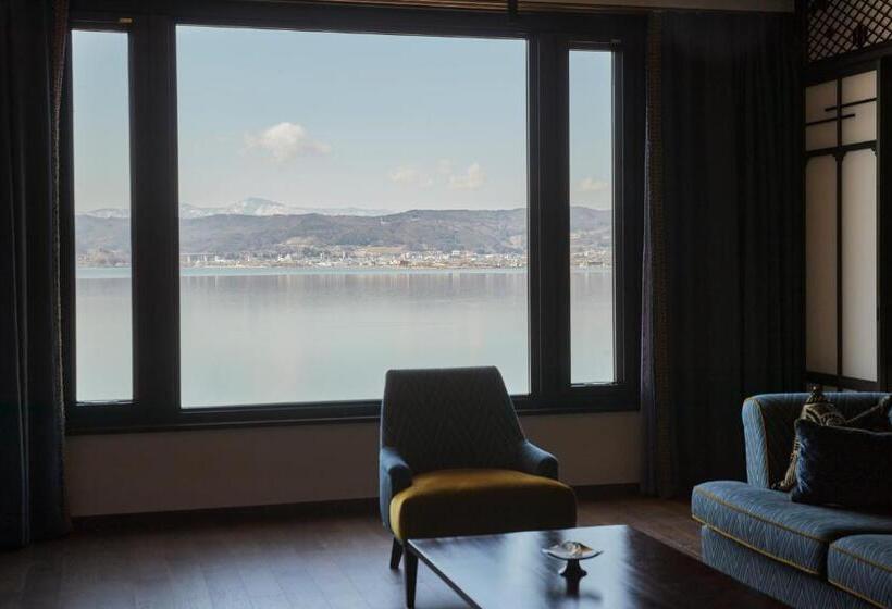 חדר סטנדרט לשלושה, Kamisuwa Onsen Shinyu