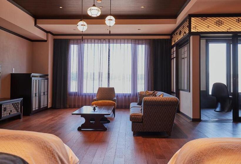 חדר סטנדרט לשלושה, Kamisuwa Onsen Shinyu