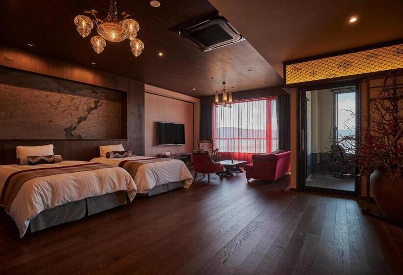 חדר סטנדרט לארבעה, Kamisuwa Onsen Shinyu