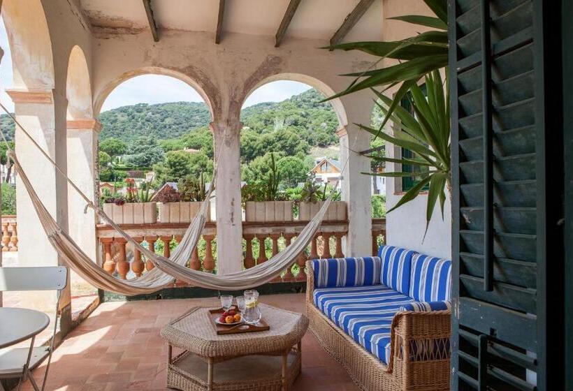 اتاق استاندارد با تراس, B&b Can Casadella