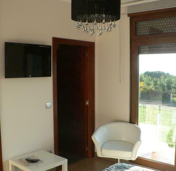 اتاق استاندارد با چشم‌انداز دریا, Naturaleza Mar Da Ardora Wellness & Spa