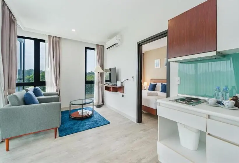 Deluxe-huone Queen-vuode, Wyndham Royal Lee Phuket