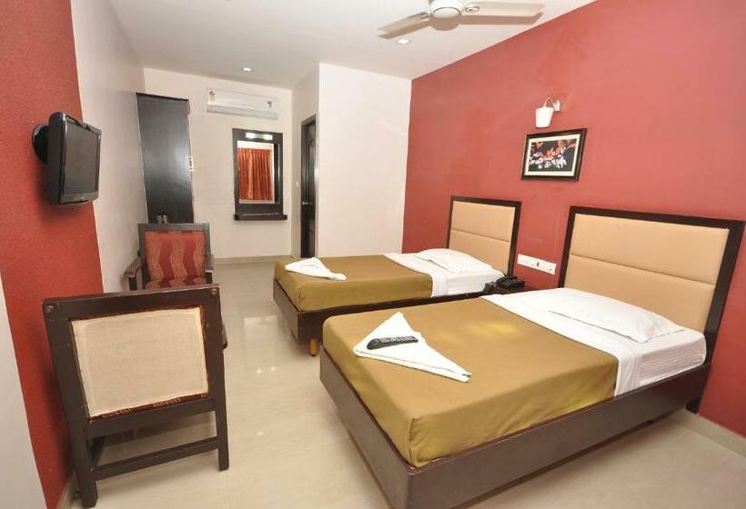 Pokój Deluxe, Sri Arulmuthu Residency