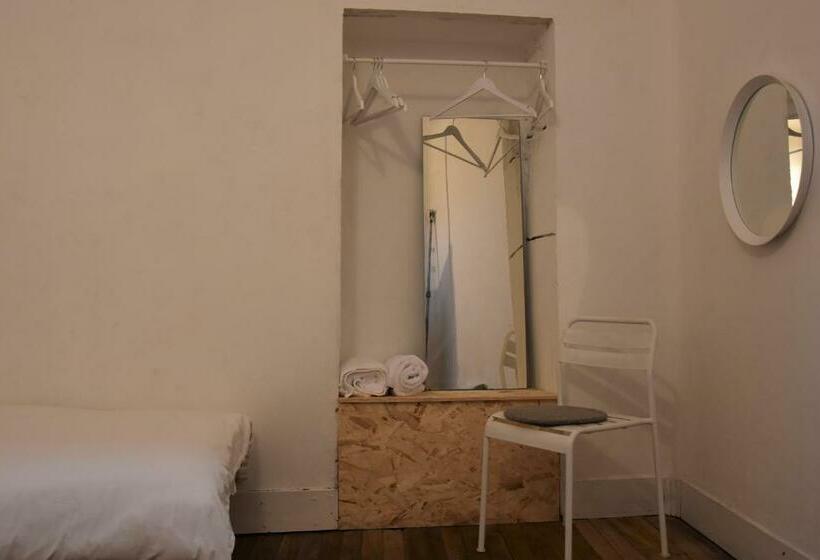 اتاق استاندارد با سرویس بهداشتی مشترک, Slow City Hostel Pontevedra