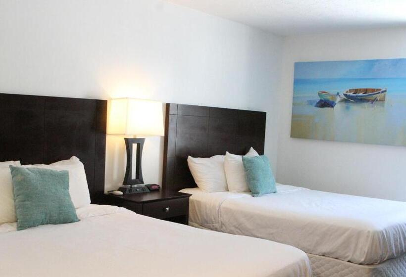 ２ダブルベッドのスタンダードルーム, Bay Lodging Resort