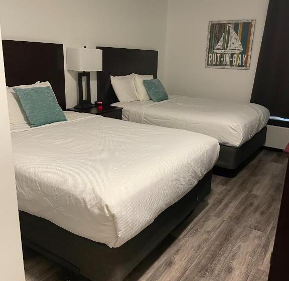 ２ダブルベッドのスタンダードルーム, Bay Lodging Resort