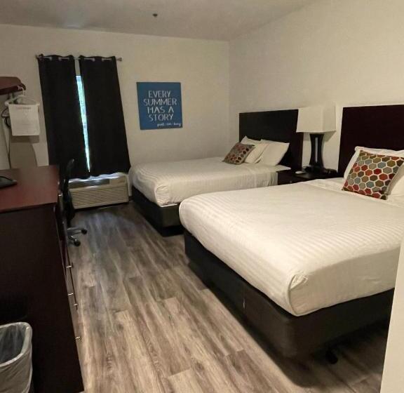 ２ダブルベッドのスタンダードルーム, Bay Lodging Resort