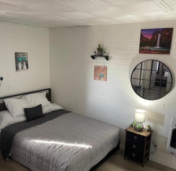 شقة غرفة نوم واحدة مزودة بشُرفة, Canyon S Edge Route 66 Motel